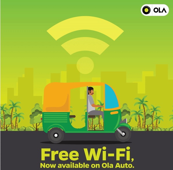 Wifi in Ola Auto