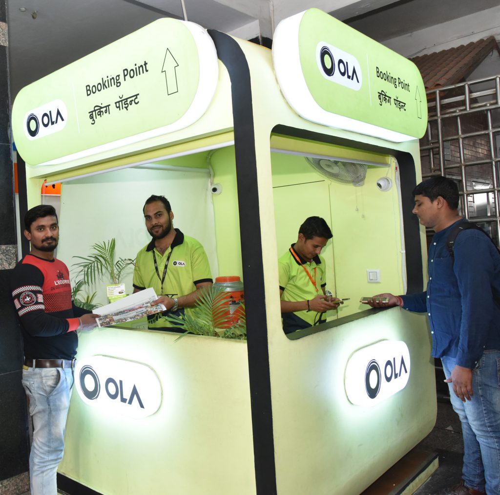 Ola Kiosk at New Delhi Railway Station