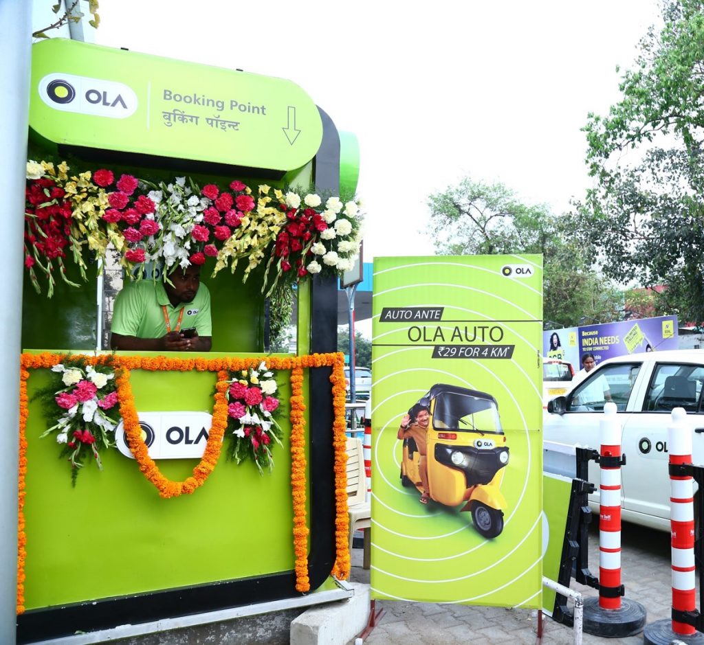 Ola kiosk at Secunderabad Railway Station