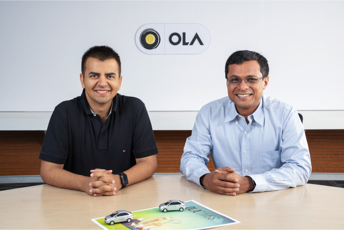 Sachin Bansal with Bhavish Aggrawal