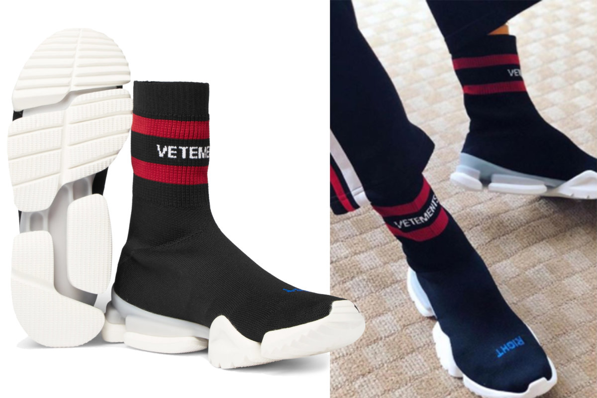 vetements speed trainer