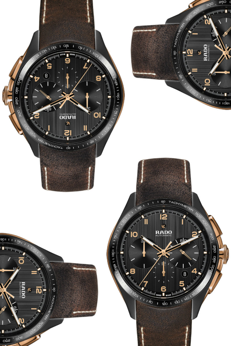 Rado HyperChrome Chronograph changes over time Rado HyperChrome Chronograph changes over time