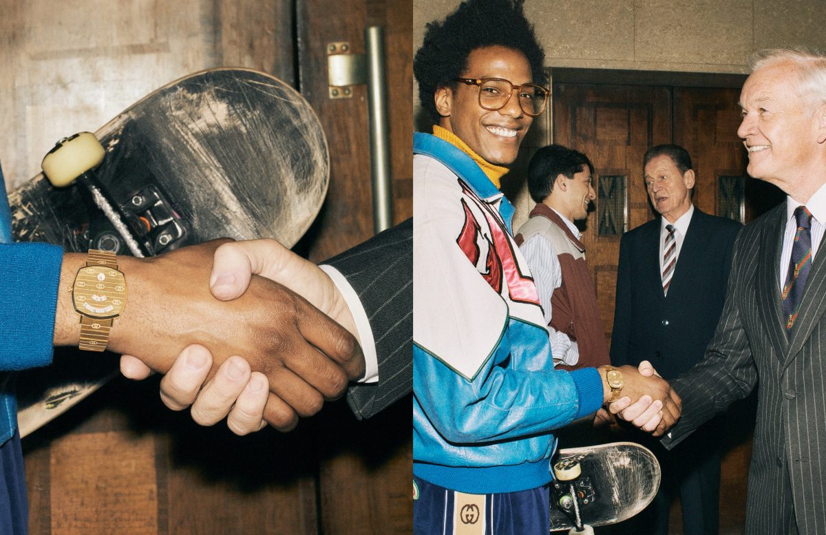 Gucci presents its new timepieces campaign Gucci presents its new timepieces campaign