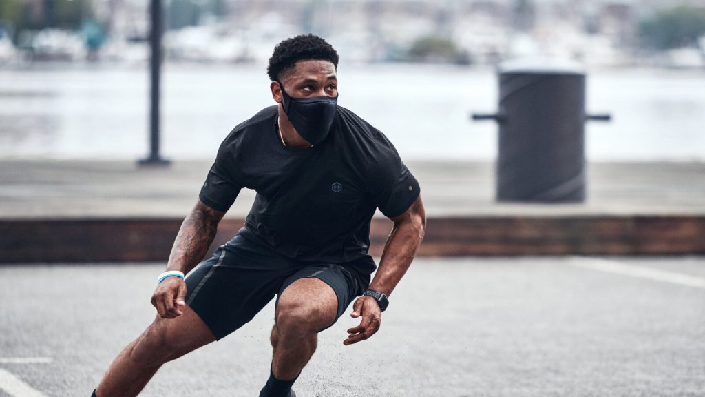 Work out in Under Armour Sportsmask Work out in Under Armour Sportsmask
