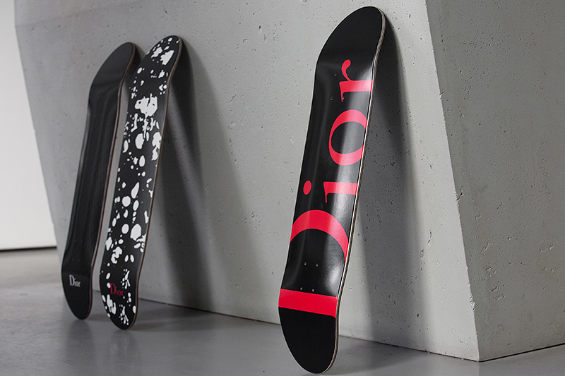 Limited Edition Skateboard Decks By Dior Homme Men's Folio