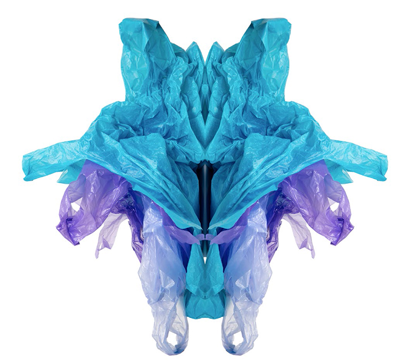 Han Kyung Woo, Plastic Rorschach, Mix III, 2016