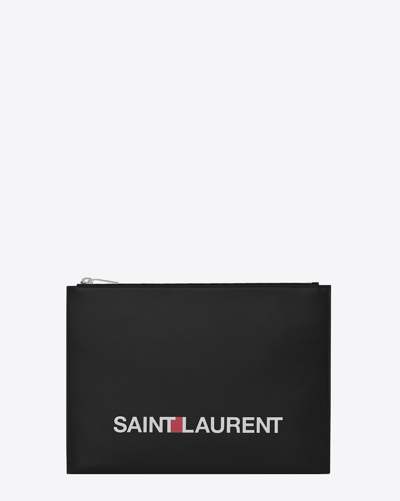 A new Saint Laurent logo has been introduced