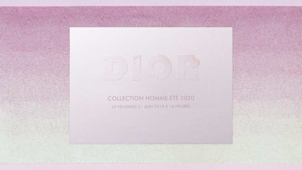 LIVESTREAM: Dior Men’s Spring/Summer’20 Fashion Show LIVESTREAM: Dior Men’s Spring/Summer’20 Fashion Show