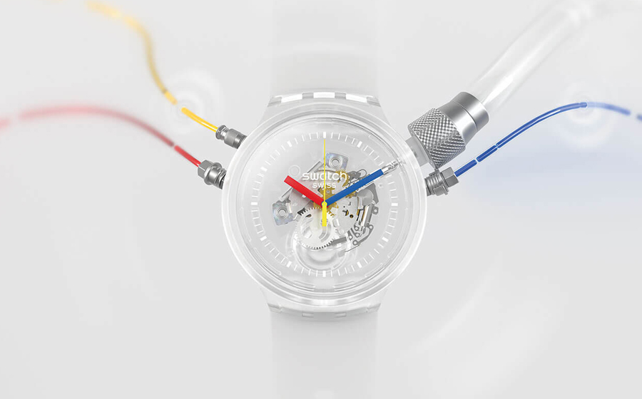 Crystal Clear — Swatch’s BIG BOLD JELLY Reimagines the Classic Jellyfish Watch Crystal Clear — Swatch’s BIG BOLD JELLY Reimagines the Classic Jellyfish Watch