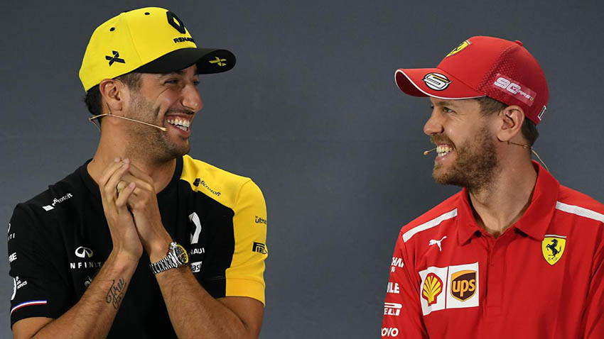 Ricciardo yakin Vettel akan kembali menang