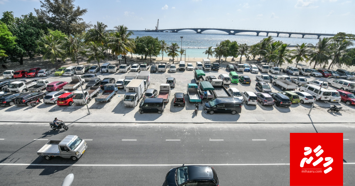 Artificial beach parking zone akah vefai