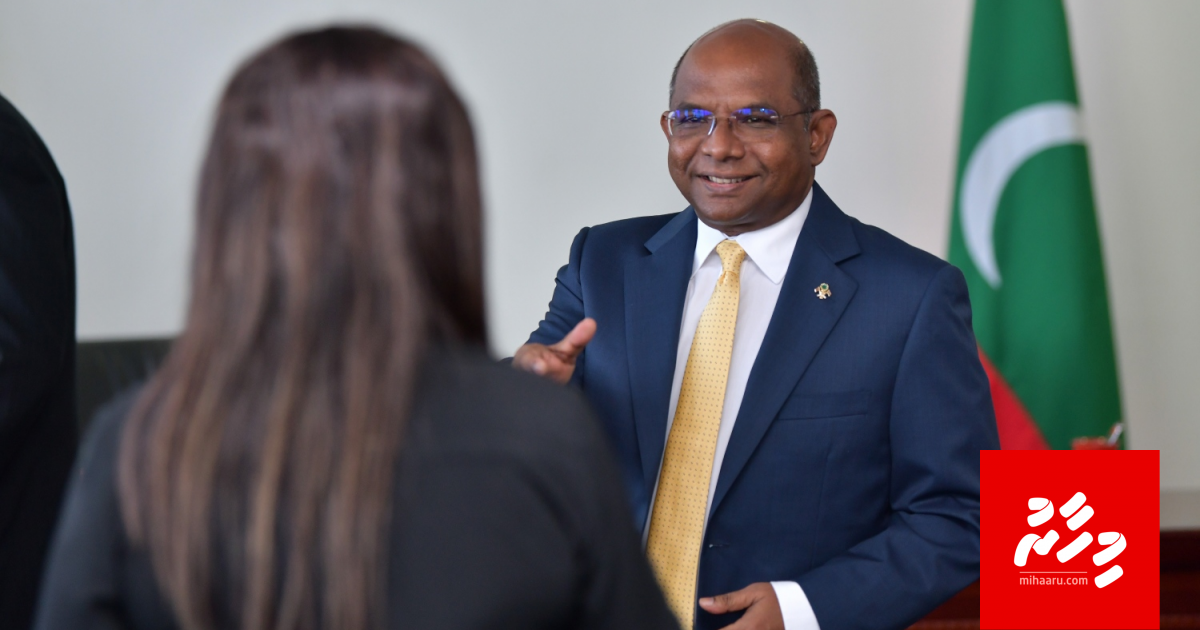 Vaki gaumakaa haassa gulhumeh beyvvumuge siyaasatheh nei: Shahid