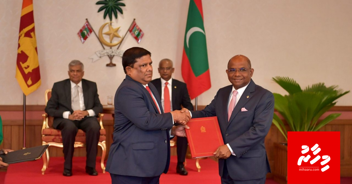 Dhivehinnah 3 mahuge on arrival visa dheyn Lanka in ebbasvejje