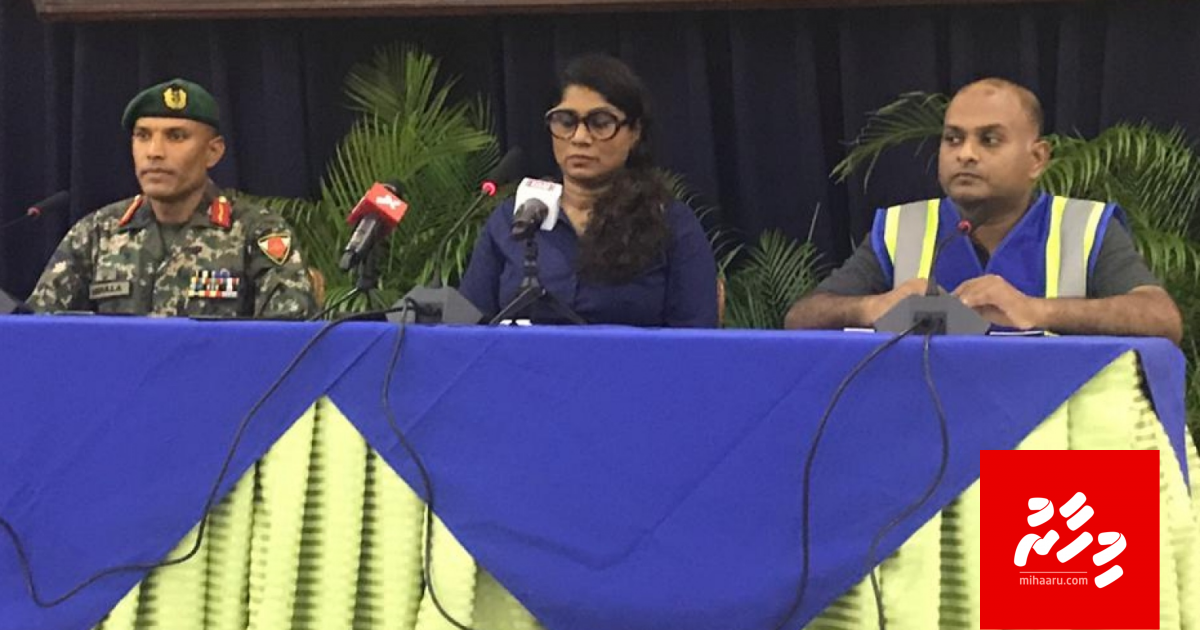 Chemical gudhantha Male' in beyru kuran hushahalhanee