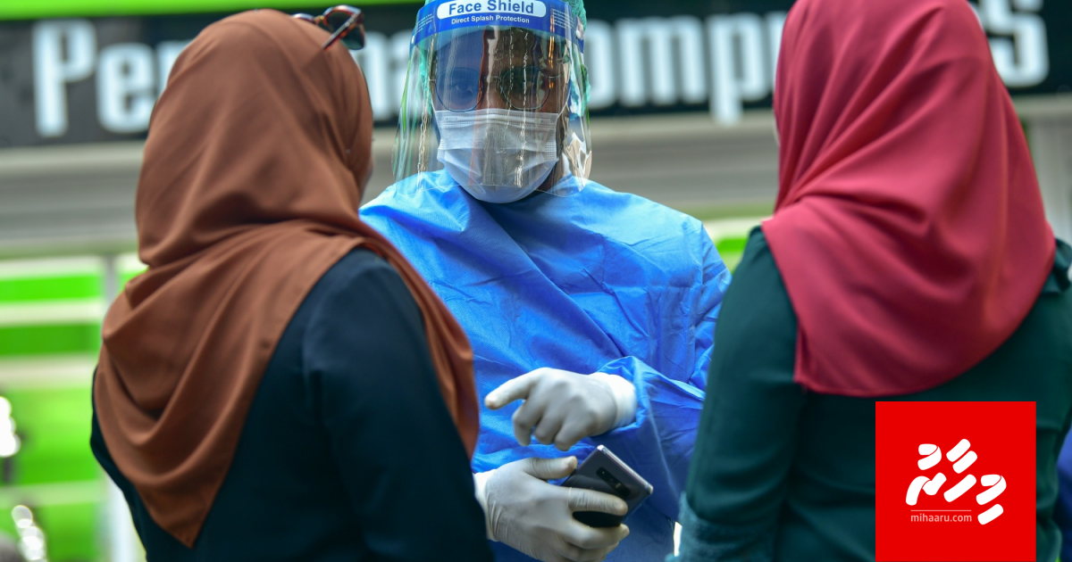 COVID-19 ah  raajje in 2 meehaku positive vejje