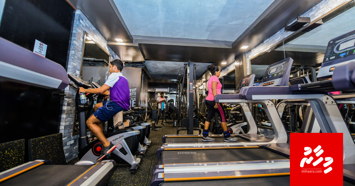 COVID-19: Male'  ge Gym aai fitness center thah bandhukoffi