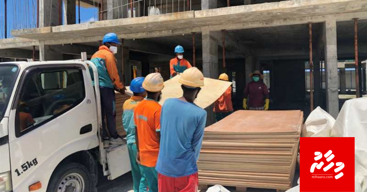 Quarantine facility thah hadhan China in 100 ahvure gina muvahzafun dheefi