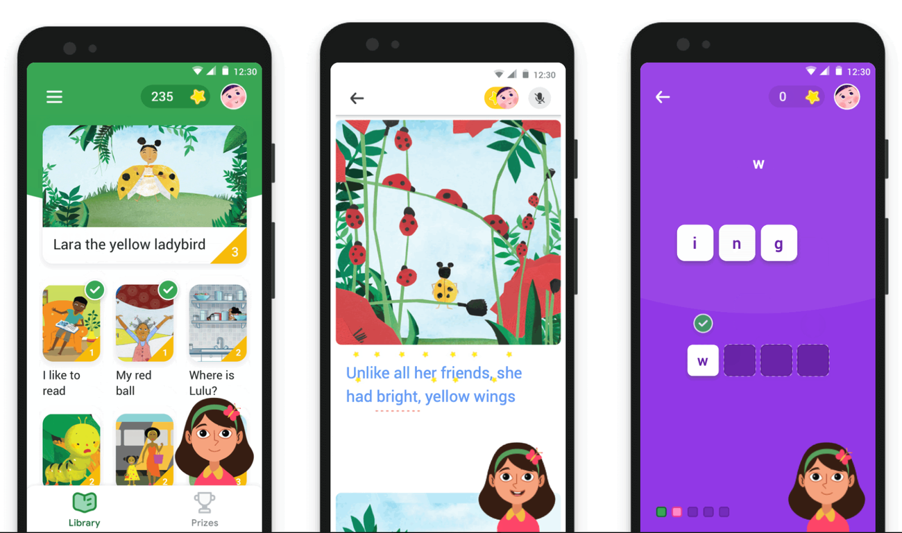 Kids can learn at home with Read Along by Google