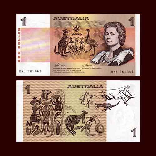 1 Australian Dollar Banknote Mintage World