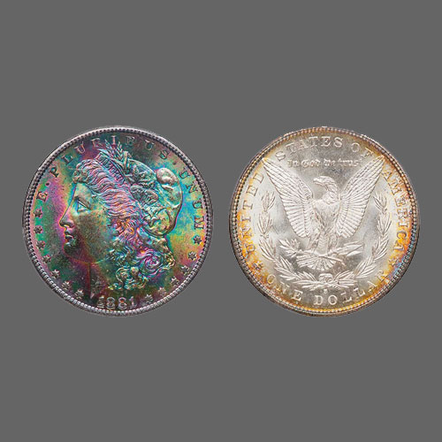 Colourful-MS-66-1881-S-Morgan-Dollar-Sold-For-$21,150