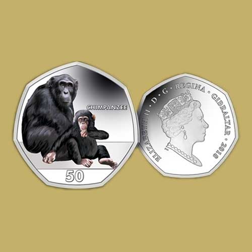 Chimpanzees-on-Latest-Coins-from-Gibraltar