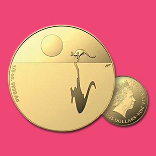 Kangaroo-at-Sunset-$25-Gold-Proof-Coin