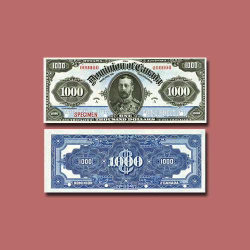 Unique-Canadian-Banknotes-Auctioned-in-January