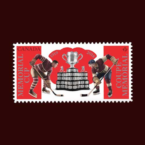 Canada’s-Memorial-Cup-Championship-Junior-Ice-Hockey-Tournament-Celebrated-on-New-Stamps