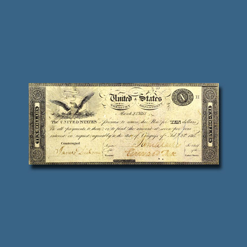 Rare-War-of-1812-Treasury-Notes-of-the-US-to-be-Auctioned