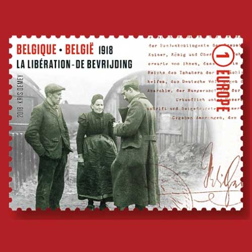 Belgium's-Final-Stamp-from-its-WWI-Anniversary-Series