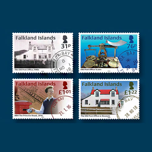 Oldest-Post-Office-of-Falkland-Island-on-Latest--Stamps