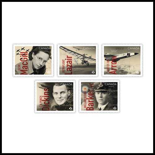 Canadians-in-Flight-Stamp-Set-Released