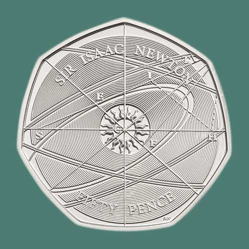 2018-Sir-Isaac-Newton-50p-Coins-in-Demand