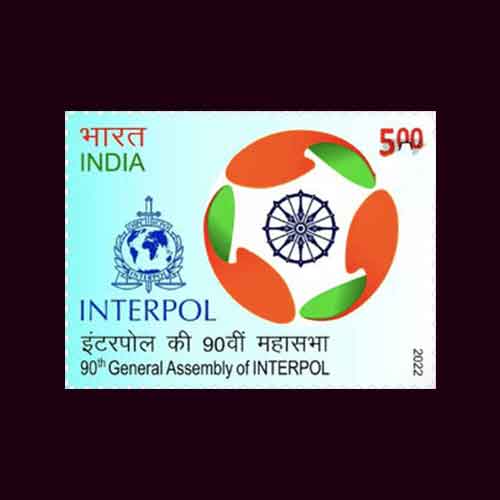 90th-Interpol-General-Assembly-Commemorative-Stamp-