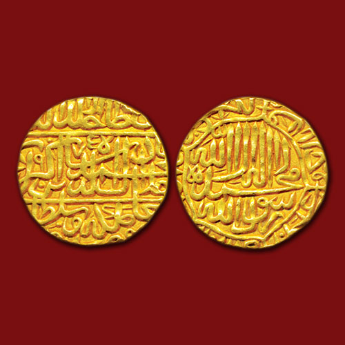 Akbar’s-Gold-Mohur-Sold-For-INR-1,00,000