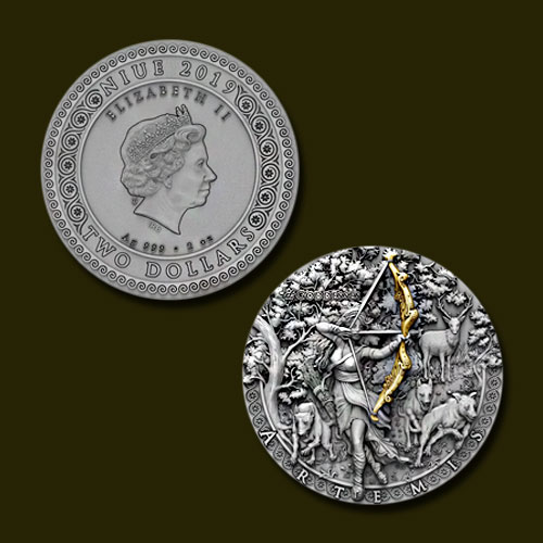 Artemis Coin by Niue Mint | Mintage World
