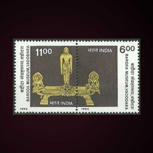 Commemorative-stamp-of-Baroda-museum