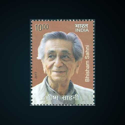 Commemorative-stamp-of-Bhisham-Sahni