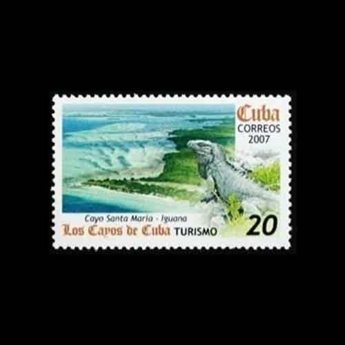 Commemorative-stamp-on-Chameleon-