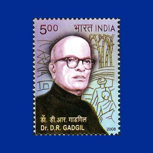 Commemorative-Stamp-on-Dr.-D.-R.-Gadgil