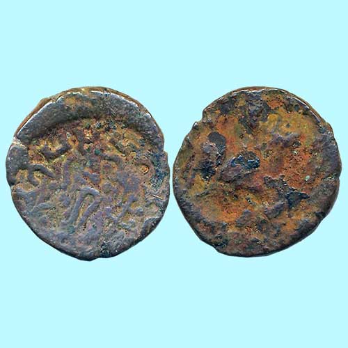 Copper-coin-of-Kshatrapas-of-Mathura