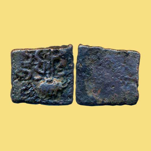 Copper-Square-coin-of-Sangam-Cheras