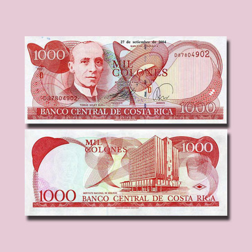 Costa-Rica-1000-Colones-banknotes-of-2004