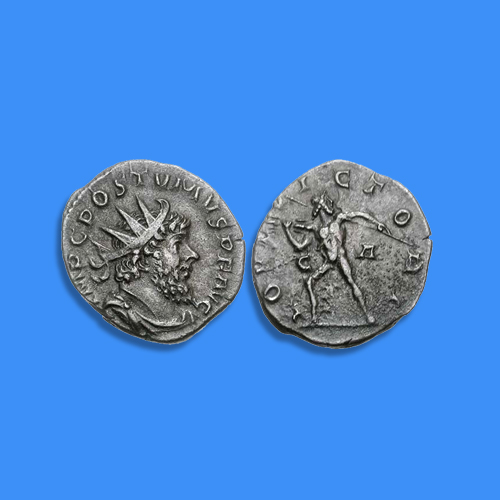 Double-Denarius-of-Postumus-Depicting-Jupiter