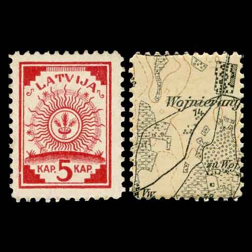 First-Stamps-of-Latvia