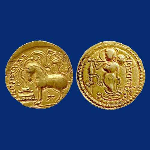 Gold-Dinar-of-Samudragupta-Listed-For-INR-4,50,000