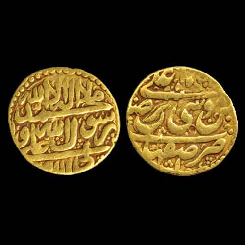 Gold-Mohur-of-Afsharid-Dynasty