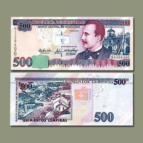 Honduras-500-Lempiras-banknote-of-2004