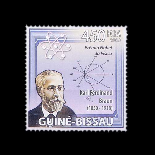 Karl-Ferdinand-Braun-honoured-on-a-stamp