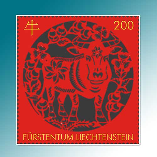 Liechtenstein-Post-celebrate-year-of-Ox